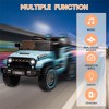 12V Kids Ride-on Truck with Parent Remote Control,All-Terrain Electric Car with Twin 35W Motors, 3 Speeds & Spring Suspension - 4 of 4