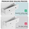 5 Chest of Drawer Dresser, Modern Tall Nightstand with Deep Drawers and Nickel Round Handle - 4 of 4