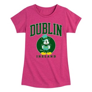 Girls' - Disney - Mickey & Friends Fitted Short Sleeve Graphic T-Shirt - 1 of 4
