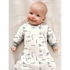 günamüna® Baby Bamboo Rayon with DIAPER-ZiPPER Long Sleeve Transitional Swaddle 1.0 TOG - 2 of 4