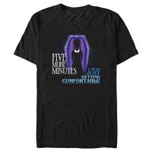 Men's Wednesday Five More Minutes T-Shirt - 1 of 4