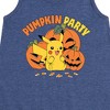 - Pokémon - Pumpkin Party Graphic Sleeveless Aline Dress - 2 of 4