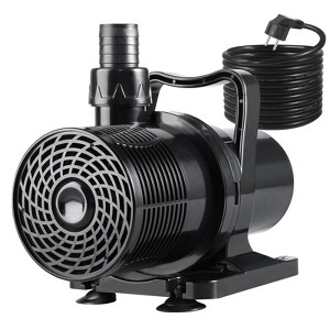 Submersible Water Pump, 130/150/170/200W Pond Pump, Ultra Quiet Aquarium Pump with 31/33/36FT. Lift Height for Pond, Waterfall, Fish Tank, Statuary - 1 of 4