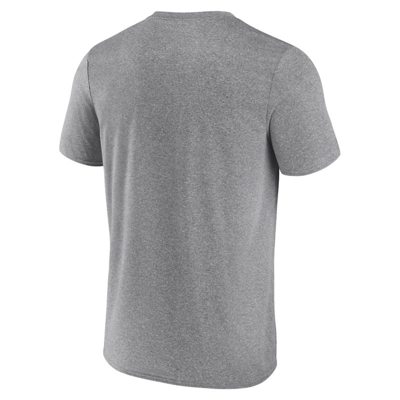 MLB Oakland Athletics Men's Gray Athletic T-Shirt, 3 of 4