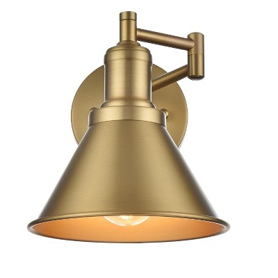 Elegant Lighting Varden 7 inch Wall Sconce in Satin Gold