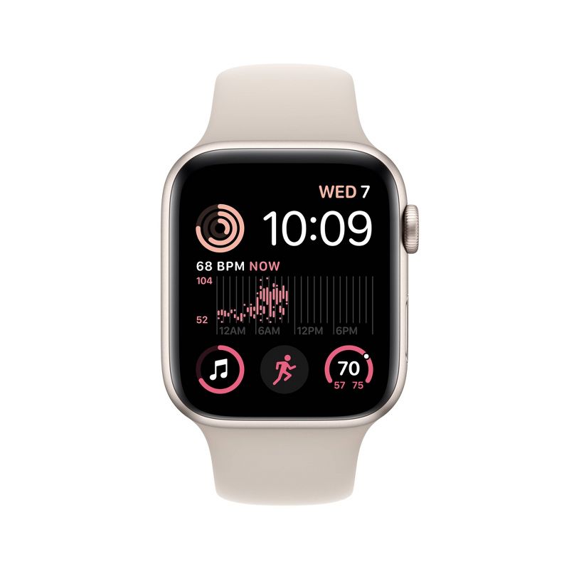 Apple Watch SE GPS + Cellular Aluminum Case with Sport Band (2022, 2nd Generation), 3 of 9