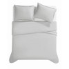 Borghese Roma 400TC Percale Duvet Cover Set - 4 of 4