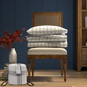 Color Sense 100% Cotton Percale Weave Double Brushed and Extra Warm Flannel Sheet Set - 1 of 4