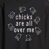 Men's - Instant Message - Chicks Are All Over Me Long Sleeve Graphic T-Shirt - 2 of 4