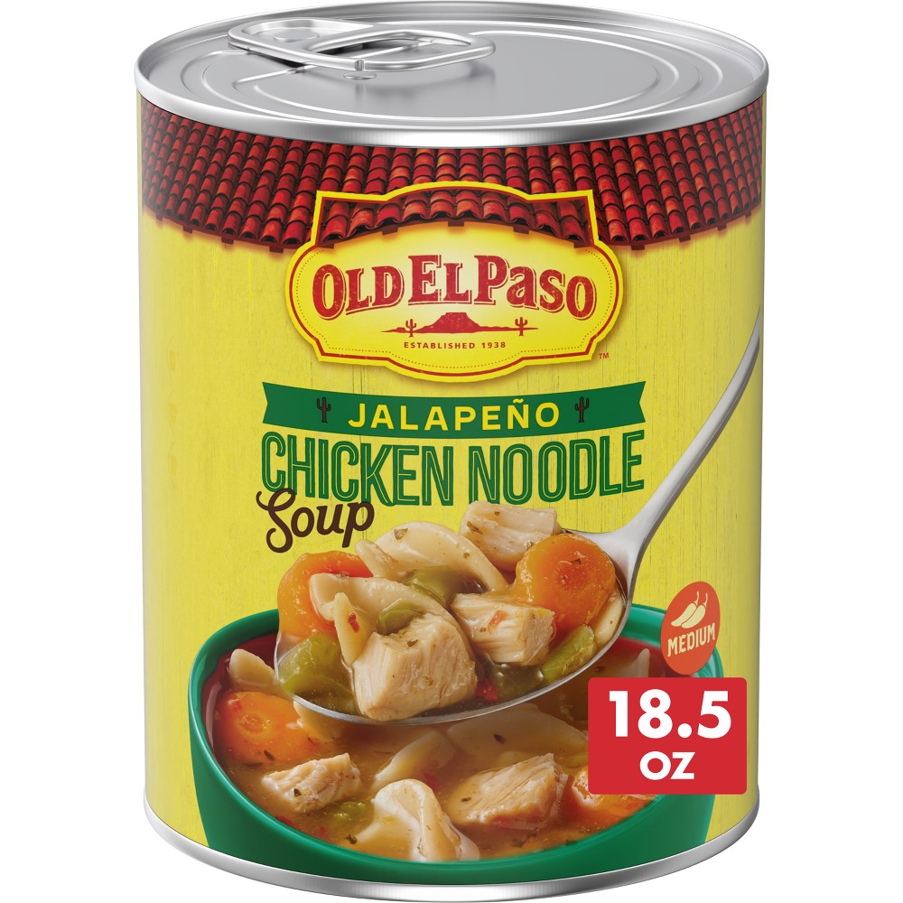 Old El Paso Jalapeno Chicken Noodle Soup - 18.5oz