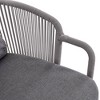 Decksplore 4 Person Outdoor Seating Group, Rattan Seating Set with cushion - 4 of 4
