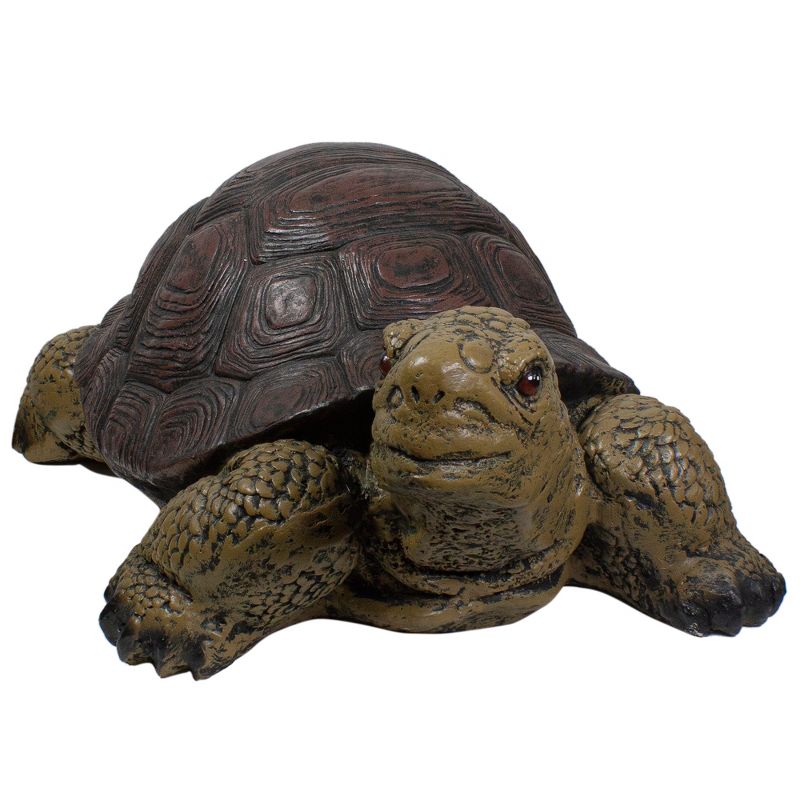 Northlight Turtle Outdoor Garden Statue - 22.75" - Brown and Green, 3 of 6
