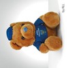 Rite Lite 6"  "Happy Chanukah" Teddy Bear with T-Shirt - Brown/Blue - 3 of 4