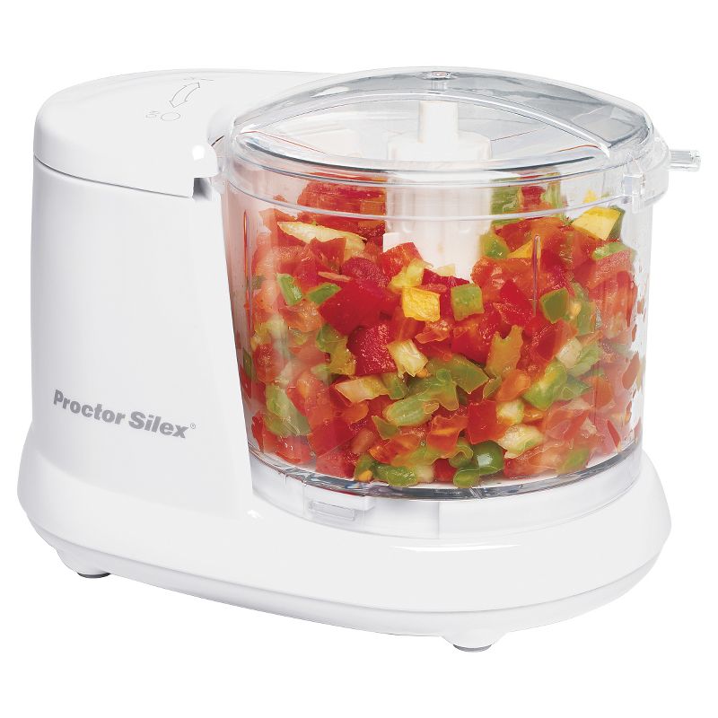 Proctor Silex 1.5 Cup Food Chopper - White 72500RY, 1 of 5