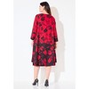 Catherines Modern Floral Jacket & Dress Duet - 3 of 4