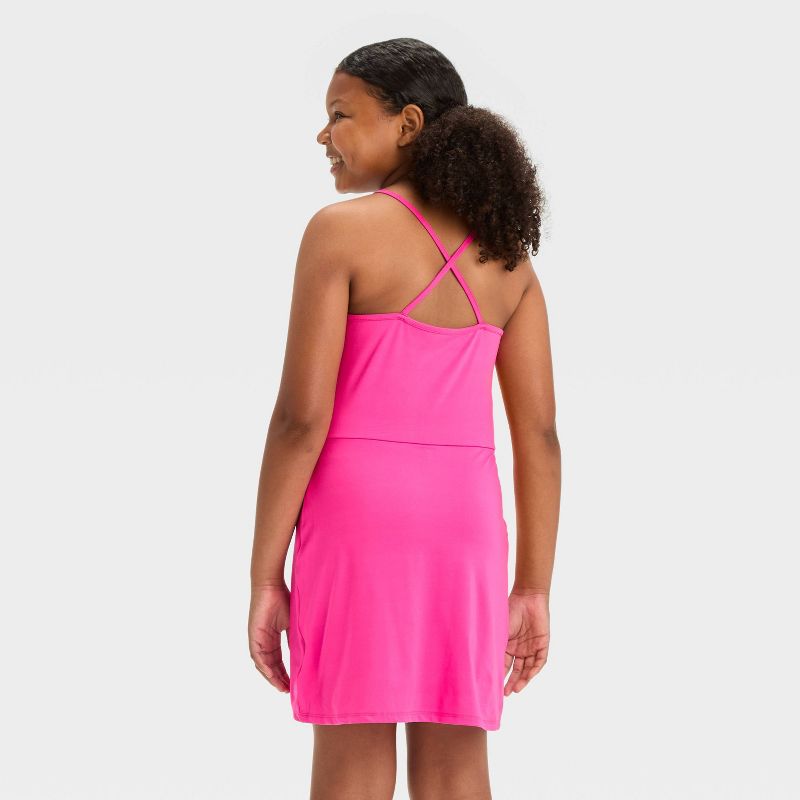 Girls' Cami Strap Tennis Dress - art class™, 3 of 5