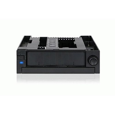 ICY DOCK DuoSwap Tray-Less 3.5??? SATA HDD Mobile Rack and Ultra-Slim 9.5mm Optical Disk Drive Bay for Hot Swap 5.25??? Bay - MB971SPO-B