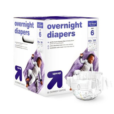 overnight diapers target