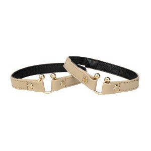 Allegra K Womens U Shape Shoe Lace Belt Shoe Ankle Detachable Elastic Straps for Heels - 1 of 4