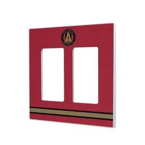 MLS Eastern Conference Teams Stripe Hidden-Screw Light Switch Plate for Double Rocker - 1 of 4