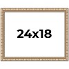 PosterPalooza | 24x18 Modern Bamboo Picture Frame, UV Acrylic, 5 Finishes - 2 of 4