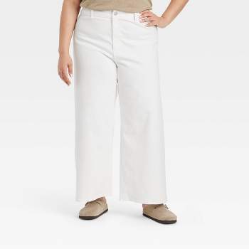 Exquisite fashion Discount 😍 Women's High-Rise Wide Leg Linen Pull-On Pants  - A New Day™ ⌛