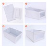 REGALWOVEN Foldable Decorative Storage Bin with Handles for Clothing Organizer 2 Pcs - 3 of 4