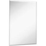 Hamilton Hills 22x30 inch Frameless Rectangular Mirror with Large Polished Ultra Thin Glass