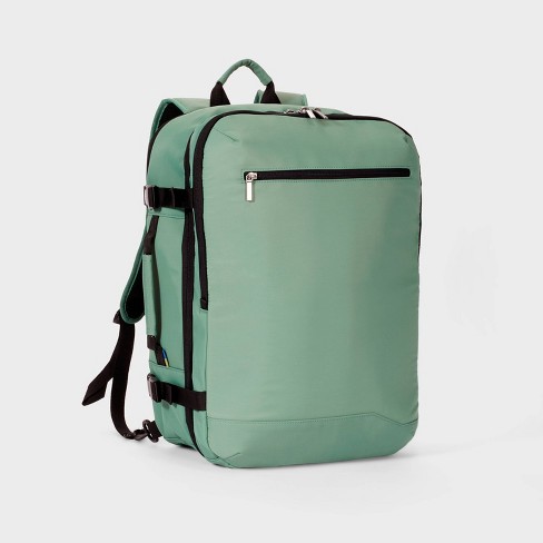 35L Travel Backpack Dark Ivy - Open Story™