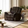 Merax Luxurious Glider Recliner with Plush Fabric Upholstery - 2 of 4