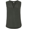 Women's Sleeveless V-Neck Blouse Shirt - LASCANA - 2 of 4