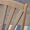 Sunview 3pc Acacia Wood Recliner Rocking Chair Set Gray - Christopher Knight Home: Weather-Resistant Outdoor Seating with Table - 3 of 4