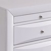 NicBex 2-Drawer Nightstand with Metal Handles Modern Bedside Table End Table for Living Room, Bedroom - 3 of 4