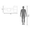 Vynxaria Kiowa Wall Shelf, Modern Office Organizer, White - 4 of 4