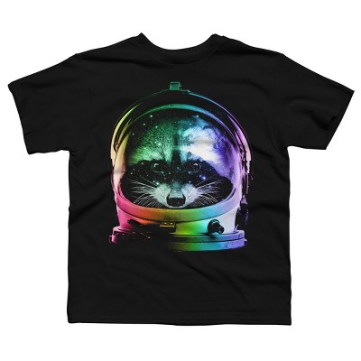 Boy's Design By Humans Astronaut Racoon By clingcling T-Shirt