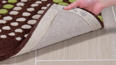 Handmade Blue and Grey Tufted Wool and Viscose Round Rug