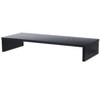 The Lakeside Collection Monitor Stand Wooden Riser 4 USB 2.0 Charging Ports Black Or White - 3 of 4