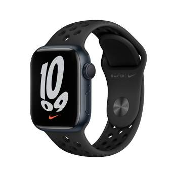 Apple Watch Nike Series 7 GPS, 45mm Midnight Aluminum Case with Anthracite/Black Nike Sport Band