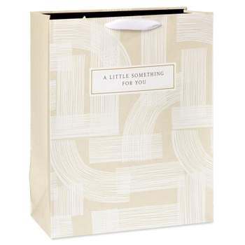'A Little Something For You' Medium Gift Bag Cream/Off White