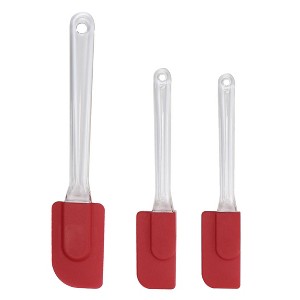 Unique Bargains Flexible Heat Resistant Non-scratch Non Stick Spatula 3 Pcs - 1 of 4