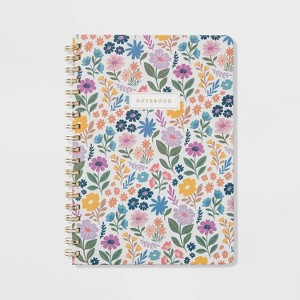 96 Sheet College Ruled Journal 7"x10" Ditzy Floral - Threshold™ - 1 of 3