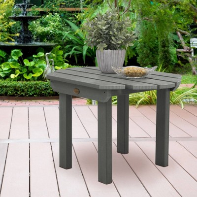 Westport Coastal Teak Poly Lumber 30" Patio Side Table
