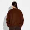 Women's Frog & Toad Fleece Graphic Pullover Sweatshirt - Brown - 3 of 3