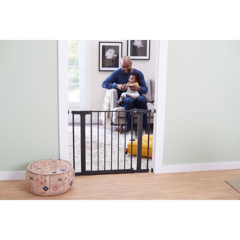 Safety 1st Easy Install Walk Through Baby Gate - Black, 5 of 10