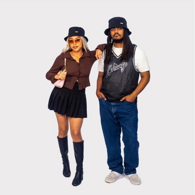 Perfectly Satined Basic Black Satin Lined Bucket Hat