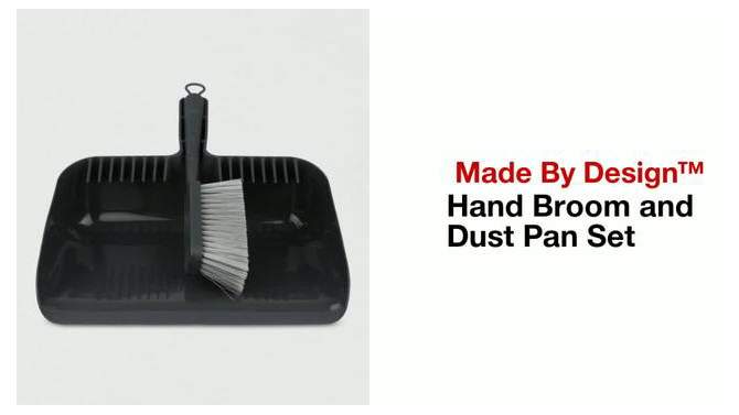 Hand Broom and Dust Pan Set - Made By Design&#8482;, 2 of 11, play video