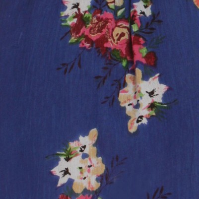 blue - floral