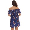 Riviera Sun Womens Floral Printed Off-Shoulder Rayon Crepe Printed Sundress for Women - 3 of 3
