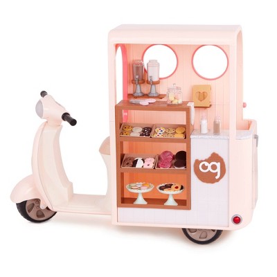 Our Generation Chip Chip Hooray Cookie Scooter Accessory Set for 18" Dolls