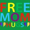 Adult Design By Humans Free Mom Hugs Hears Pride By Avocato T-Shirt - 2 of 2